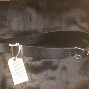 Brothers Bray Black Keychain Belt 34 NEW